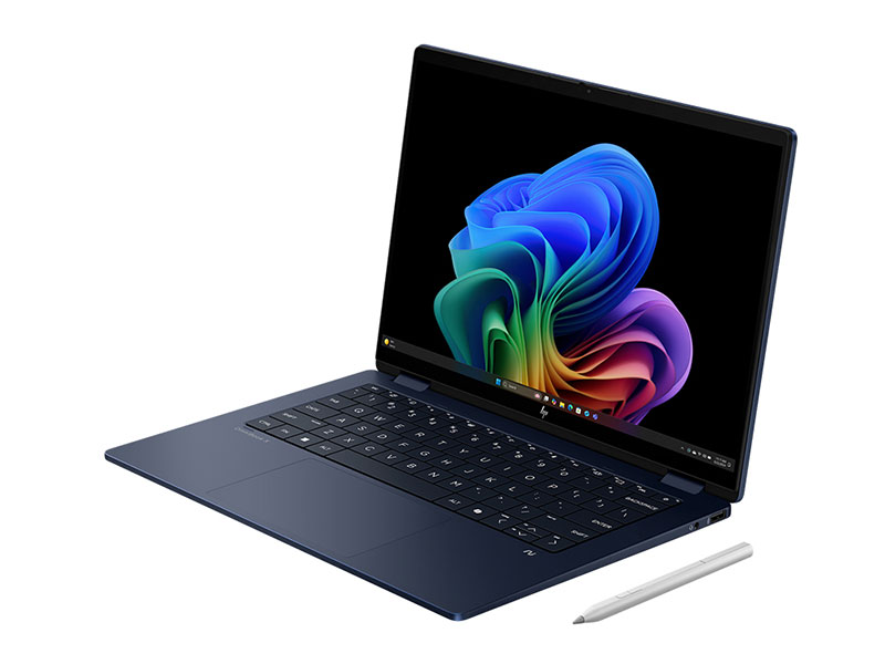 Laptop HP OmniBook X Flip 14-fm0088TU BZ7Q2PA (Intel Core Ultra 5 226V | RAM 16GB | SSD 512GB | 14 Inch 2K Touch Xoay Gập | Kèm Bút Cảm Ứng | Office Home 2024 + Microsoft 365 Basic | Win 11 Home) - Ảnh 4